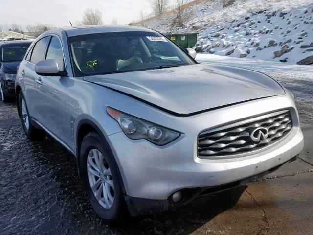 JNRAS18W19M150850 - 2009 INFINITI FX35 SILVER photo 1