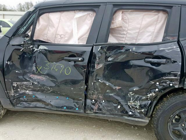 ZACCJAAT6GPC74803 - 2016 JEEP RENEGADE S 黑色 照片 9