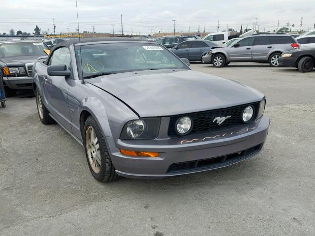 1ZVHT85HX65127757 - 2006 FORD MUSTANG GT GRAY photo 1