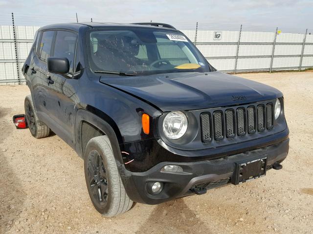 ZACCJBABXJPJ18197 - 2018 JEEP RENEGADE S 黑色 照片 1
