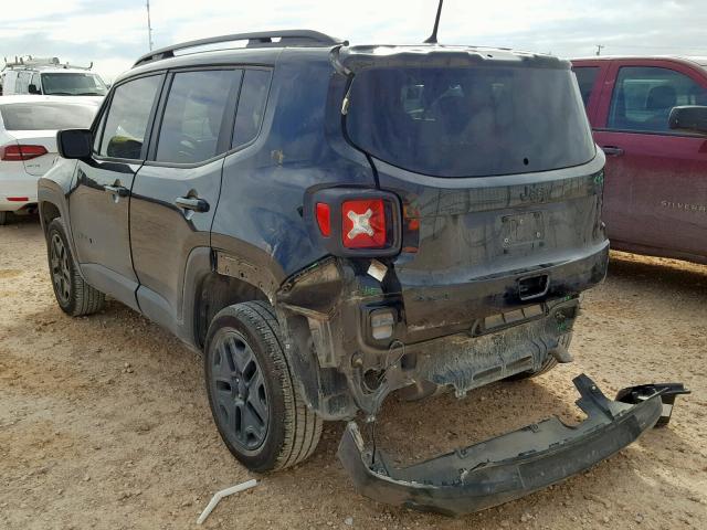 ZACCJBABXJPJ18197 - 2018 JEEP RENEGADE S 黑色 照片 3