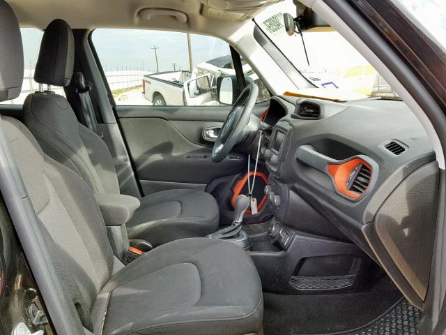 ZACCJBABXJPJ18197 - 2018 JEEP RENEGADE S 黑色 照片 5