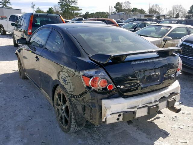 JTKDE167690302539 - 2009 TOYOTA SCION TC შავი ფოტო 3