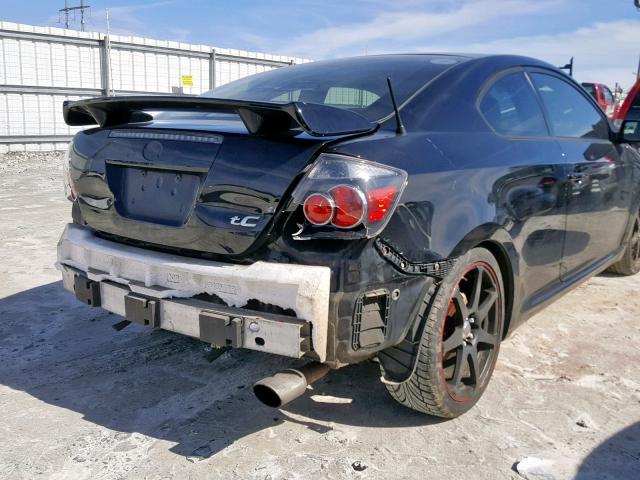 JTKDE167690302539 - 2009 TOYOTA SCION TC შავი ფოტო 4