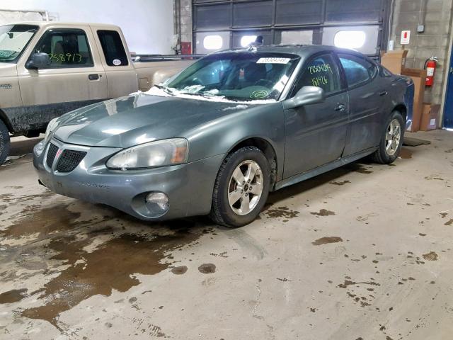 2G2WS522151147959 - 2005 PONTIAC GRAND PRIX GRAY photo 2