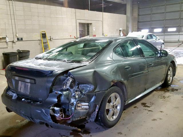 2G2WS522151147959 - 2005 PONTIAC GRAND PRIX GRAY photo 4