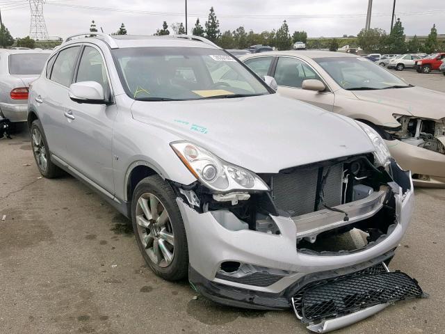 JN1BJ0RP0GM232416 - 2016 INFINITI QX50 SILVER photo 1