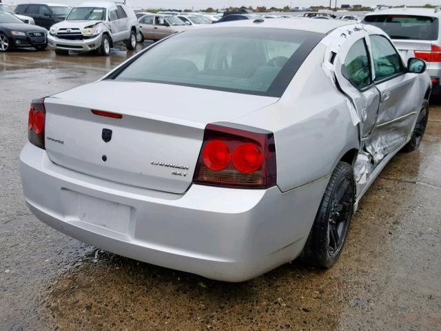 2B3CA3CVXAH287638 - 2010 DODGE CHARGER SX SILVER photo 4