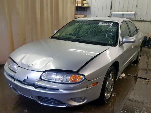 1G3GS64C414107398 - 2001 OLDSMOBILE AURORA 4.0 SILVER photo 2