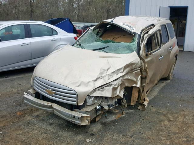 3GNDA23D77S625661 - 2007 CHEVROLET HHR LT GOLD photo 2