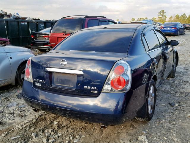 1N4BL11D56C129646 - 2006 NISSAN ALTIMA SE BLUE photo 4