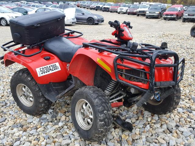 4UF05ATVX5T230820 - 2005 ARCTIC CAT 4WHEELER RED photo 1