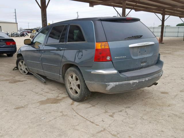 2A8GF68416R627420 - 2006 CHRYSLER PACIFICA T BLUE photo 3