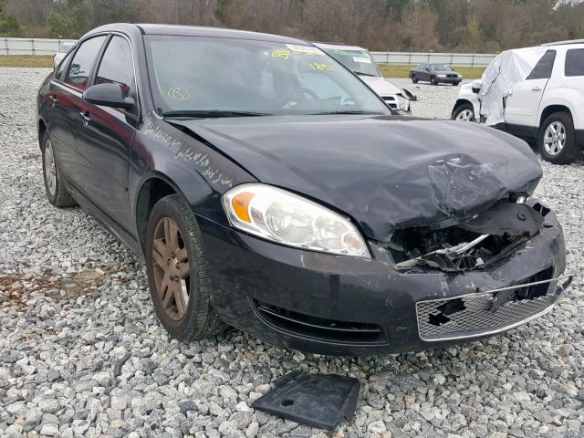 2G1WB5E33E1101851 - 2014 CHEVROLET IMPALA LIM BLACK photo 1