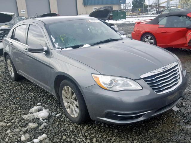 1C3CCBBB8DN538876 - 2013 CHRYSLER 200 TOURIN GRAY photo 1