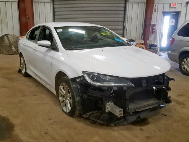 1C3CCCAB9FN722864 - 2015 CHRYSLER 200 LIMITE WHITE photo 1