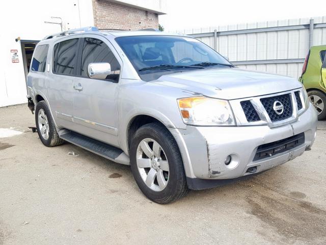 5N1BA0ND4CN605076 - 2012 NISSAN ARMADA SV SILVER photo 1