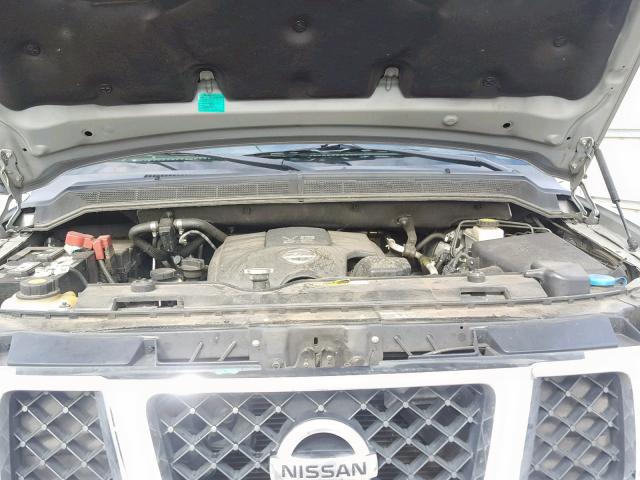 5N1BA0ND4CN605076 - 2012 NISSAN ARMADA SV SILVER photo 7