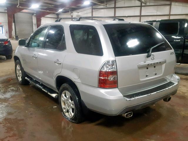 2HNYD18614H535775 - 2004 ACURA MDX TOURIN SILVER photo 3