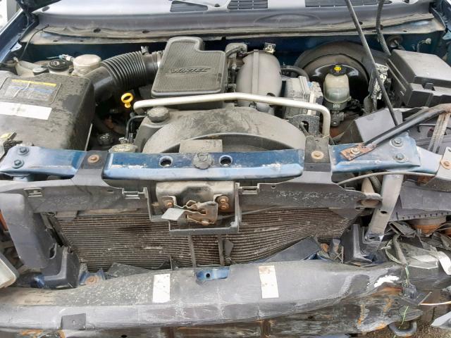 1GNDT13S832312787 - 2003 CHEVROLET TRAILBLAZE BLUE photo 7