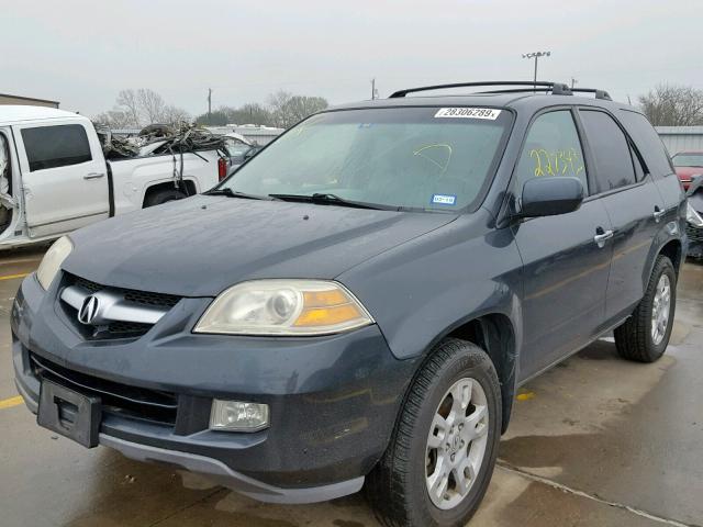 2HNYD18664H517367 - 2004 ACURA MDX TOURIN CHARCOAL photo 2