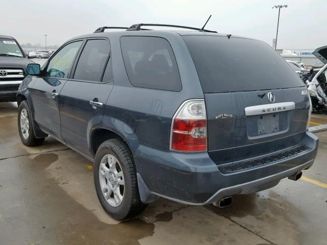 2HNYD18664H517367 - 2004 ACURA MDX TOURIN CHARCOAL photo 3