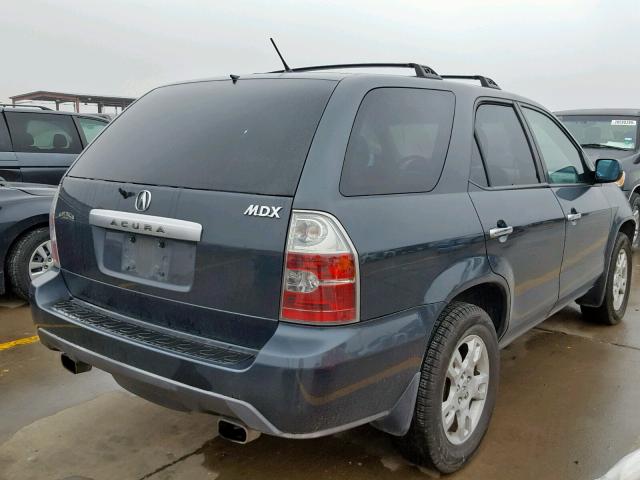 2HNYD18664H517367 - 2004 ACURA MDX TOURIN CHARCOAL photo 4