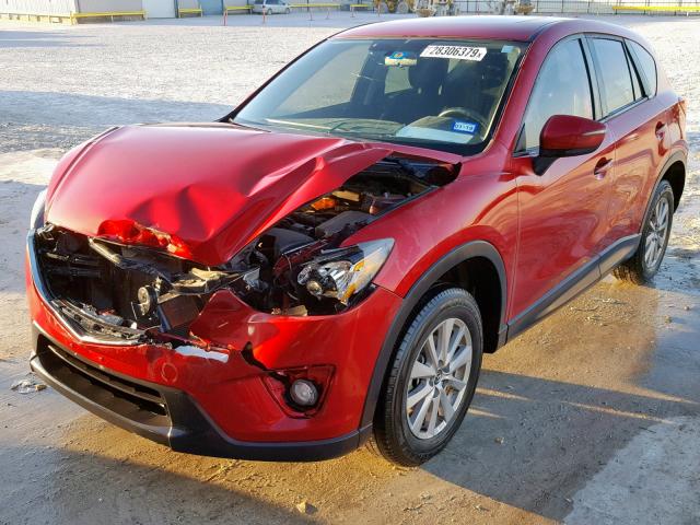 JM3KE2CY5G0907142 - 2016 MAZDA CX-5 TOURI RED photo 2