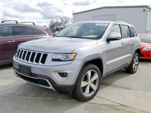 1C4RJFBM9EC340681 - 2014 JEEP GRAND CHER GRAY photo 2