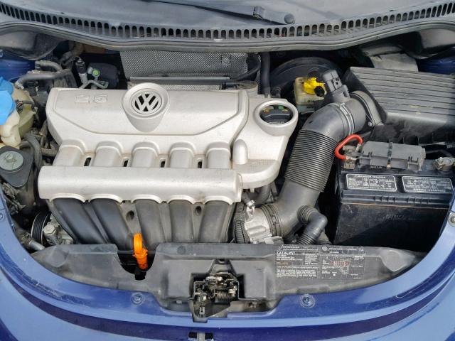 3VWRF31Y06M329392 - 2006 VOLKSWAGEN NEW BEETLE Mavi foto 7