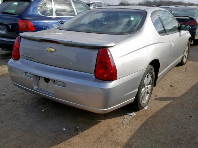 2G1WJ15N379255381 - 2007 CHEVROLET MONTE CARL GRAY photo 4