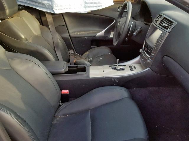 JTHBP262285002760 - 2008 LEXUS IS-F BLACK photo 5