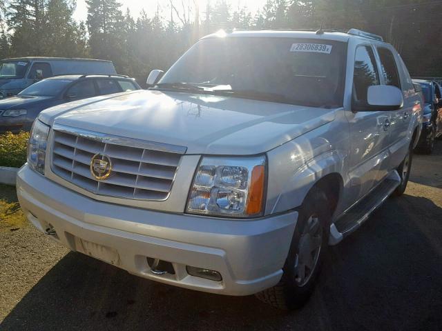 3GYEK63N23G295588 - 2003 CADILLAC ESCALADE E WHITE photo 2