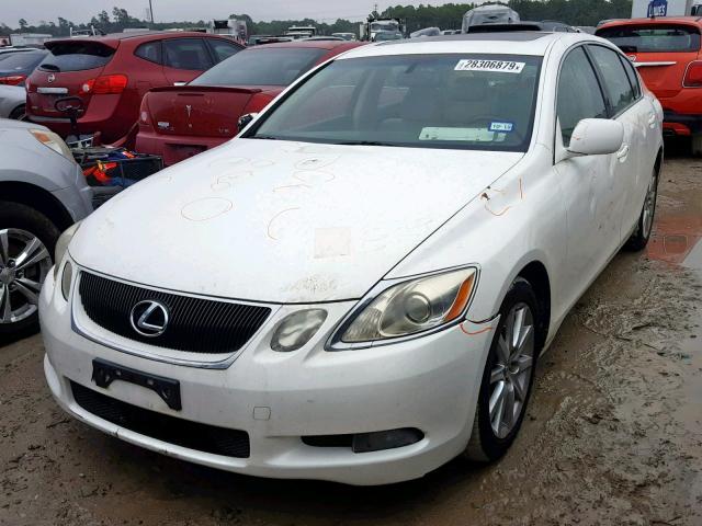 JTHBH96S665032623 - 2006 LEXUS GS GENERAT WHITE photo 2