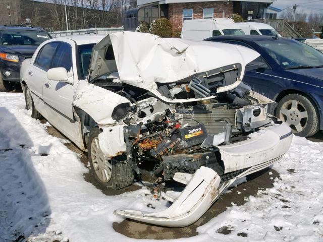 1LNHM81W14Y656977 - 2004 LINCOLN TOWN CAR E WHITE photo 1