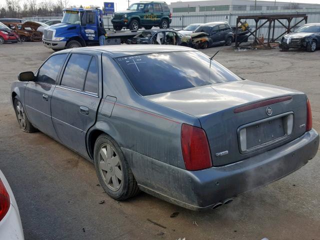 1G6KF57964U127345 - 2004 CADILLAC DEVILLE DT GREEN photo 3