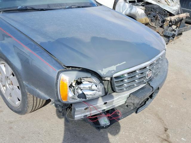 1G6KF57964U127345 - 2004 CADILLAC DEVILLE DT GREEN photo 9