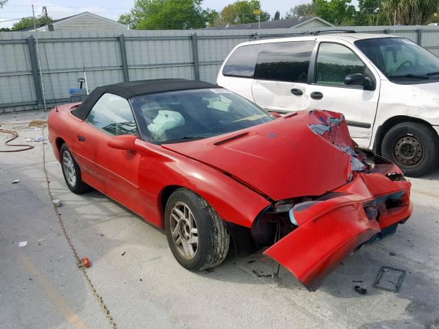 2G1FP32K9T2111681 - 1996 CHEVROLET CAMARO BAS RED photo 1