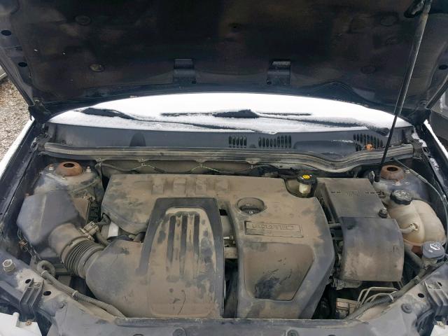 1G1AM15B377339919 - 2007 CHEVROLET COBALT SS BLACK photo 7