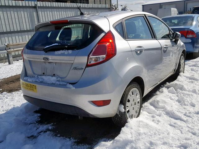 3FADP4TJ2GM170561 - 2016 FORD FIESTA S SILVER photo 4