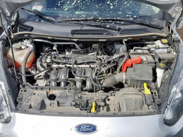 3FADP4TJ3GM170598 - 2016 FORD FIESTA S SILVER photo 7