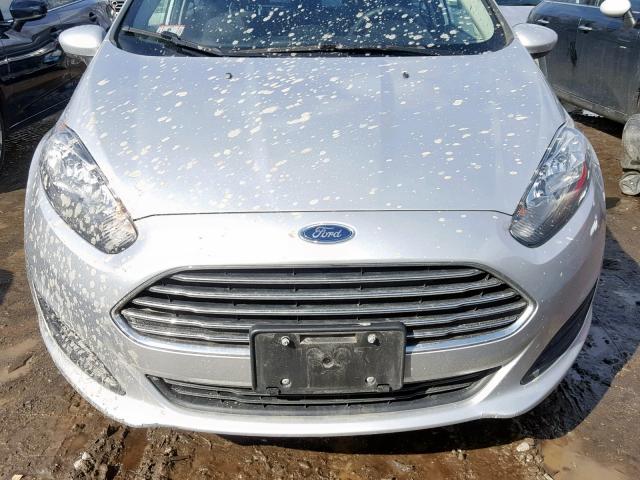 3FADP4TJ3GM170598 - 2016 FORD FIESTA S SILVER photo 9