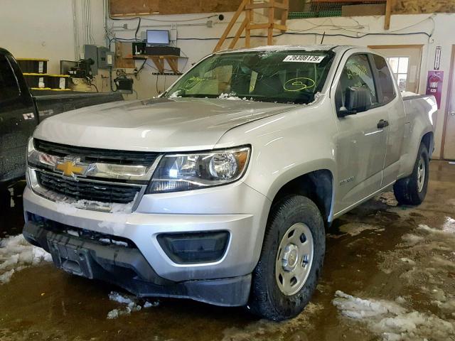 1GCHSBEA1J1310549 - 2018 CHEVROLET COLORADO SILVER photo 2