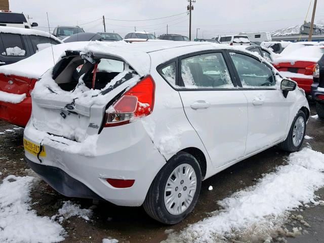 3FADP4TJ9GM133930 - 2016 FORD FIESTA S WHITE photo 4