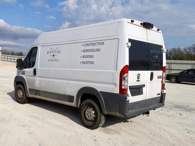 3C6TRVBD1GE100763 - 2016 RAM PROMASTER WHITE photo 3