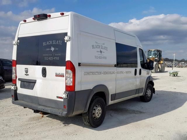 3C6TRVBD1GE100763 - 2016 RAM PROMASTER WHITE photo 4