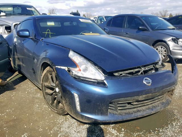 JN1AZ4EHXDM380756 - 2013 NISSAN 370Z BASE BLUE photo 1