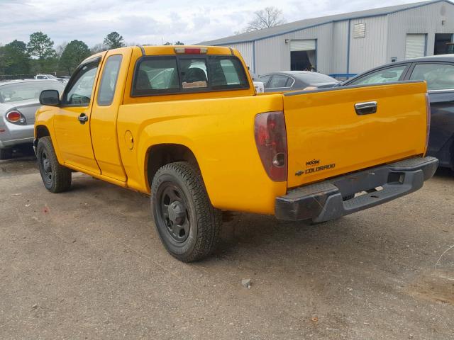 1GCKTBD90A8127483 - 2010 CHEVROLET COLORADO YELLOW photo 3