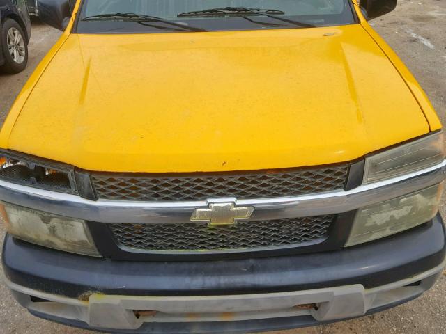 1GCKTBD90A8127483 - 2010 CHEVROLET COLORADO YELLOW photo 9