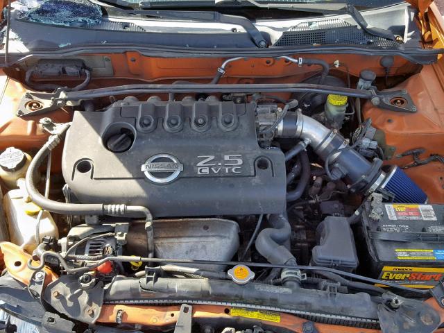 3N1AB51D76L502676 - 2006 NISSAN SENTRA SE- ORANGE photo 7